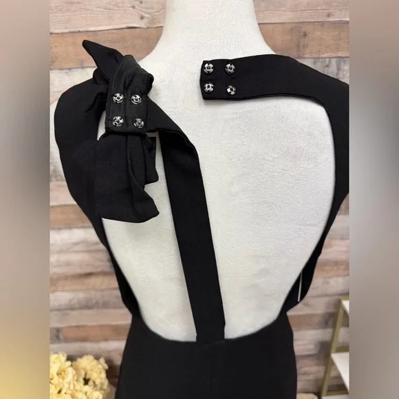 Hyacinth House Black Halter Maxi Dress - Picture 5 of 6